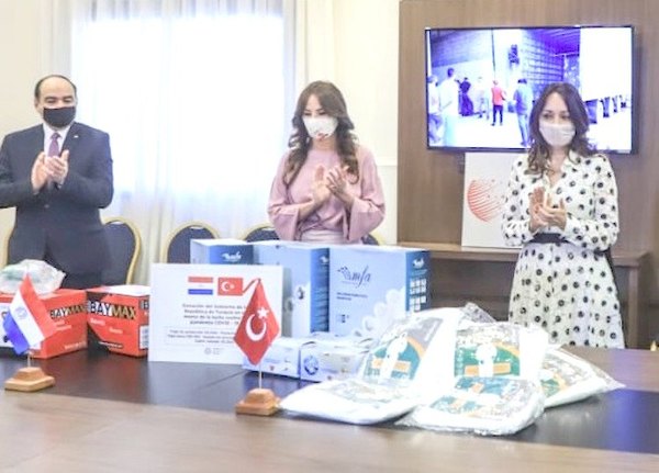 Turquía hizo donación mbarete de insumos | Crónica
