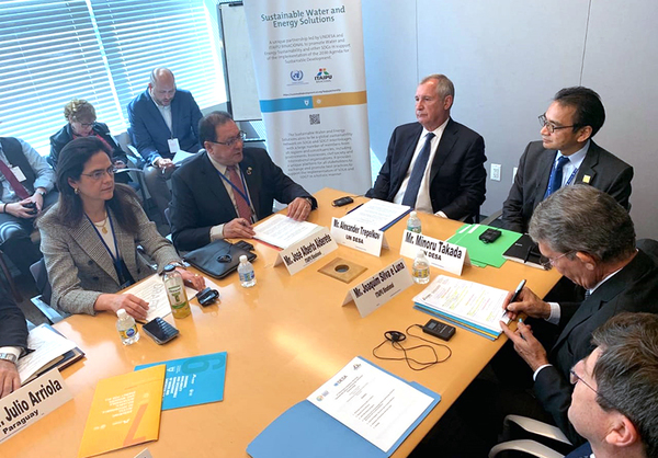 Directores generales de ITAIPU participan de reunión de alto nivel sobre agua y energía en las Naciones Unidas
