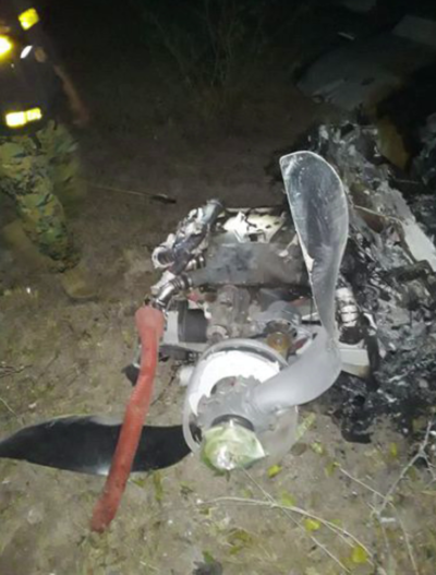 Un fallecido tras accidente aéreo en Bahía Negra