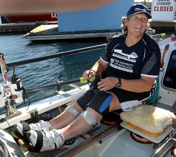 Muere Angela Madsen, la remera paralímpica que cruzaba sola el Pacífico