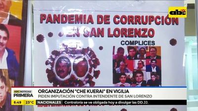 Movimiento Che Kuerai, en vigilia en San Lorenzo - ABC Noticias - ABC Color