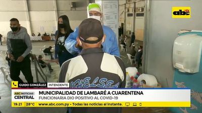 Muestras tomadas en la Municipalidad de Lambaré dan negativo, pero la institución seguirá cerrada - Nacionales - ABC Color