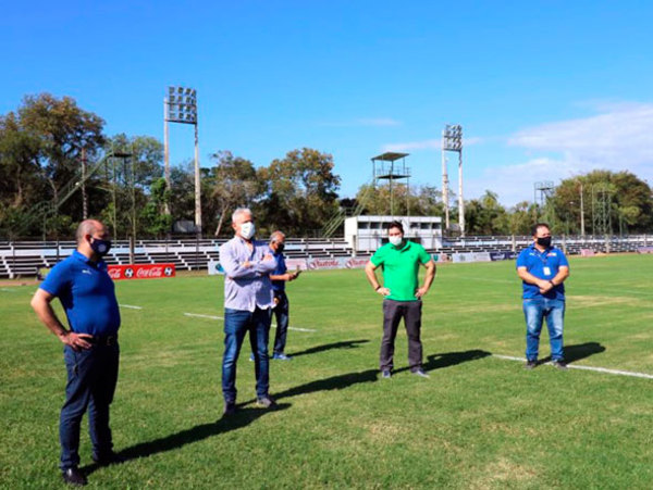 La APF finaliza la inspección de estadios en Villarrica