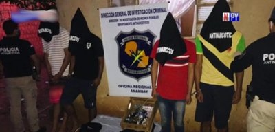 Detienen a 5 presuntos delincuentes en Pedro Juan | Noticias Paraguay