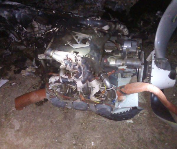 Avioneta explotó en el aire y dejó un fallecido