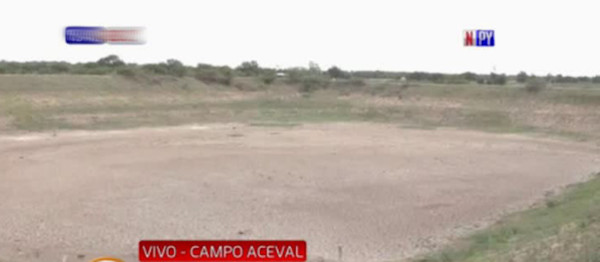 Chaco: Último reservorio completamente seco por sequía | Noticias Paraguay