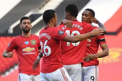 Martial comanda la victoria del United  - Fútbol - ABC Color