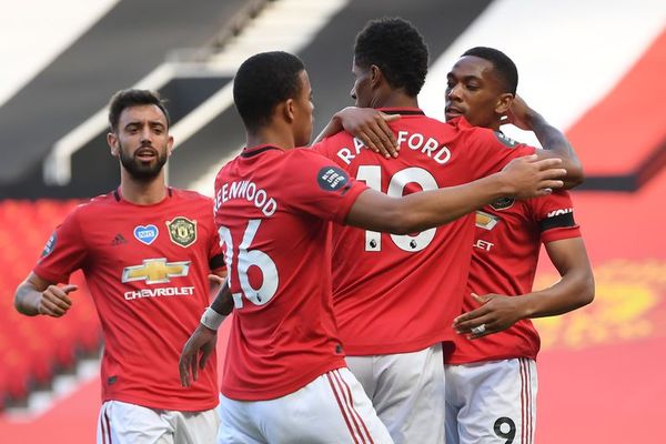 Martial comanda la victoria del United - Fútbol - ABC Color