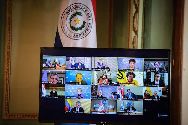 Presidente Abdo participó de encuentro virtual de presidentes de Latinoamérica y el Caribe