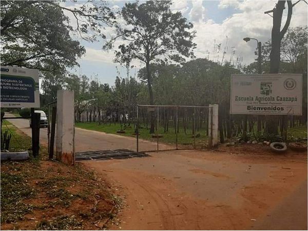 Caazapá: Escuela agrícola fue adaptada para albergar a 30 personas
