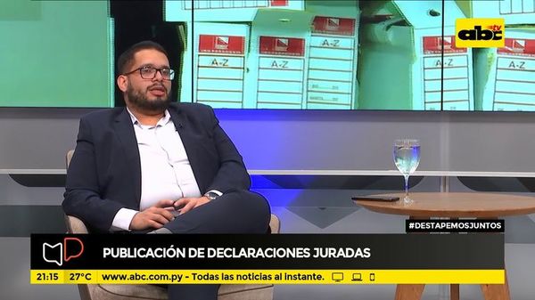 Análisis de declaraciones juradas - Mesa de Periodistas - ABC Color