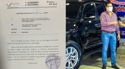Titular del Indert desmiente al gerente general: Ningún funcionario puede realizar mensuras privadas - ADN Paraguayo