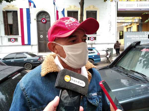 Cuidacoches exigen a la SEN asistencia con kits de alimentos » Ñanduti