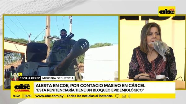 Penal de CDE, con bloqueo epidemiológico - ABC Noticias - ABC Color