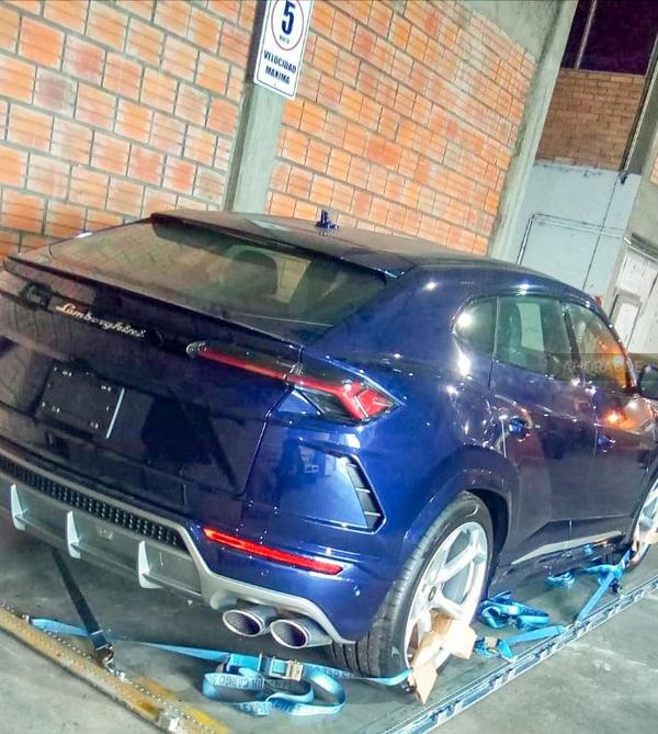 Una empresa “FANTASMA” importó un LAMBORGHINI de US$ 300 mil dólares