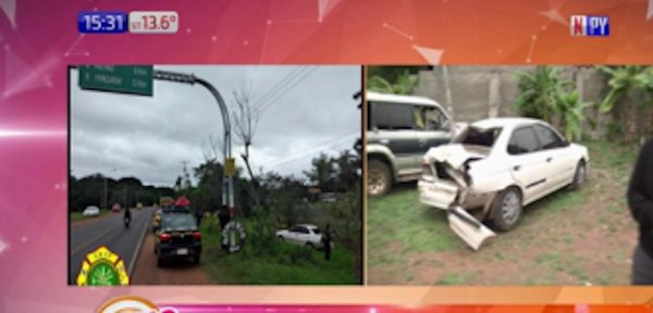 Accidente fatal en Areguá se cobra la vida de madre e hijo | Noticias Paraguay