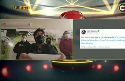 COVID-19: Brindan conferencia sobre primer caso positivo en Nueva Colombia - C9N