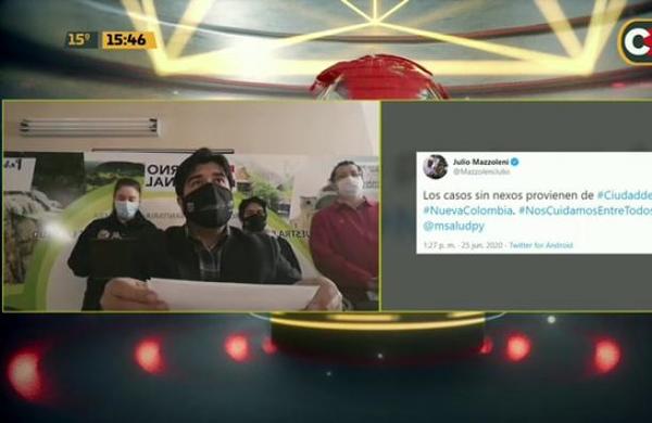 COVID-19: Brindan conferencia sobre primer caso positivo en Nueva Colombia - C9N