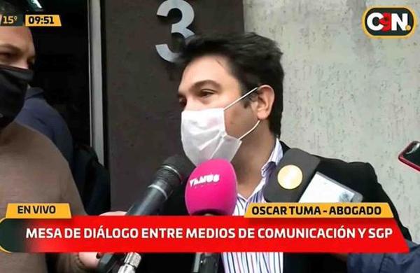 Mesa de diálogo entre Medios de Comunicación y la SGP a instancia de DINAPI - C9N