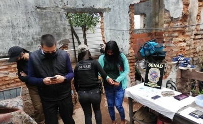 HOY / Senad incauta crack y pastillas de éxtasis en Lambaré