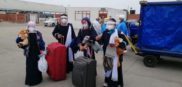 Unos 120 paraguayos regresan desde Perú - Nacionales - ABC Color