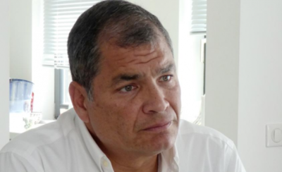 HOY / Rafael Correa anuncia candidatura para la vicepresidencia en Ecuador