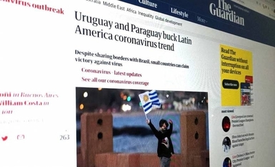 HOY / The Guardian destaca medidas en Uruguay y Paraguay para lograr "victoria casi total" al COVID-19