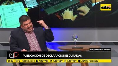 Publicación de declaraciones Juradas, victoria del pueblo paraguayo - Mesa de Periodistas - ABC Color