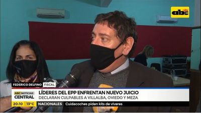 Líderes del EPP enfrentan nuevo juicio - ABC Noticias - ABC Color