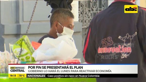 Implementarán plan para reactivar la economía - ABC Noticias - ABC Color