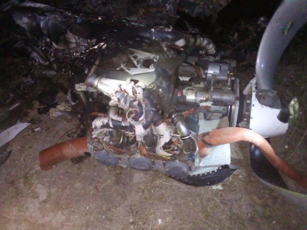 Avioneta que cayó  en Alto Paraguay fue robada en Brasil
