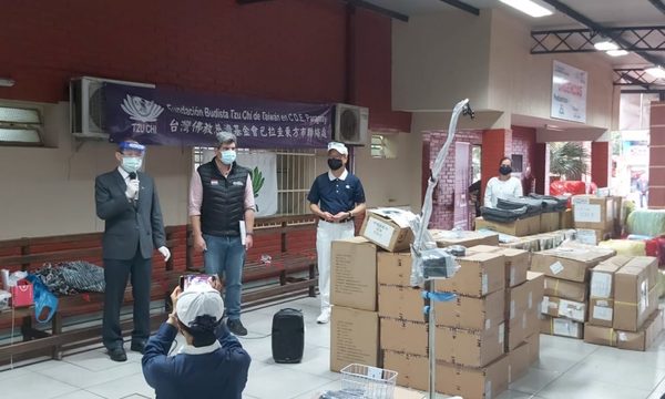 Fundación TZU CHI entrega importante donación de insumos enviados desde Taiwán