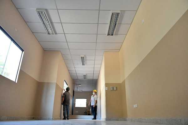 Obras de ampliación del hospital de Hernandarias serán habilitadas en breve
