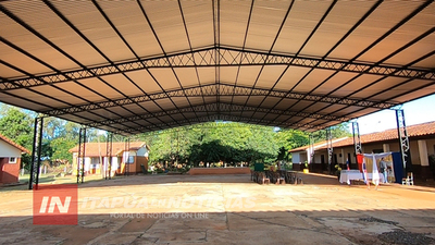 OBRAS EN ESCUELAS AVANZAN EN SAN COSME Y DAMIÁN.