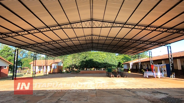 OBRAS EN ESCUELAS AVANZAN EN SAN COSME Y DAMIÁN.