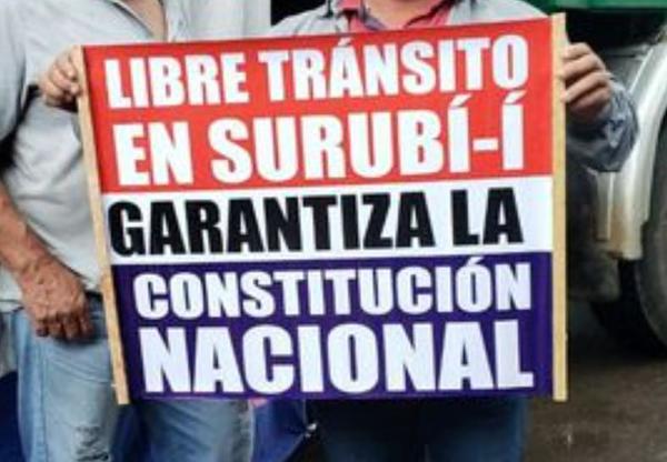 Hombre levanta medida de fuerza en Surubi’i, tras llegar a un acuerdo » Ñanduti