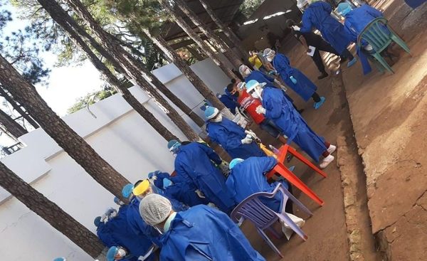 Reos se niegan a toma de muestras