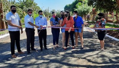 Clementino inaugura tramo de empedrado en barrio Limoy – Diario TNPRESS