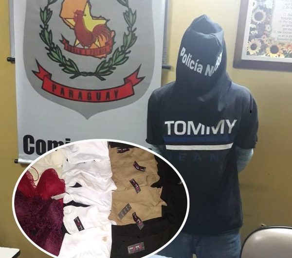 Ladrón es detenido cuando trataba de escapar con prendas de vestir hurtadas – Diario TNPRESS