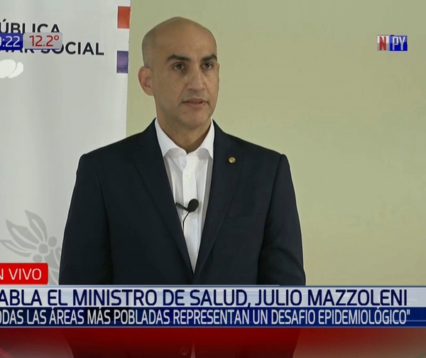 Julio Mazzoleni: ''Estimo que hoy reportaremos 140 positivos''