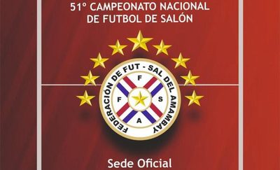 Amambay sede del Nacional 2021 de fútbol de salón