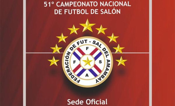 Amambay sede del Nacional 2021 de fútbol de salón