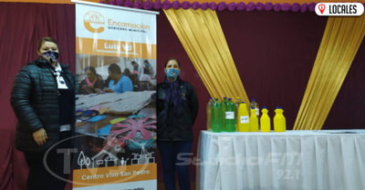 Centro Vivo del B° San Pedro entregó 500 litros de lavandina al Hospital Pediátrico