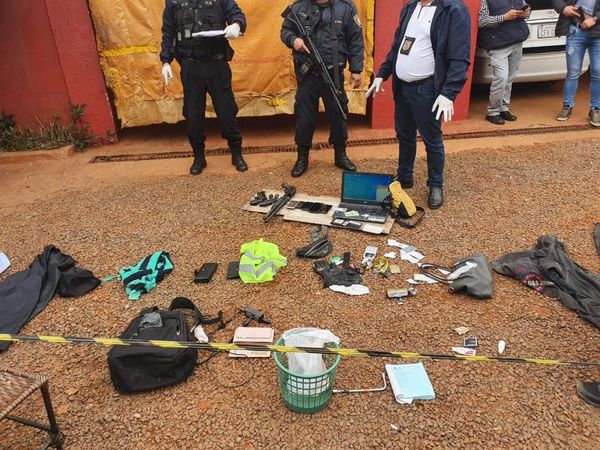Supuestos delincuentes se escondieron en un motel tras robo