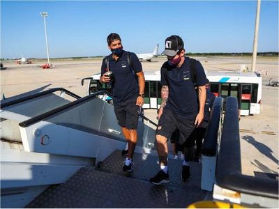 El plantel del Barcelona ya descansa en Vigo