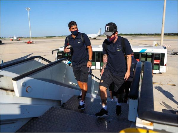 El plantel del Barcelona ya descansa en Vigo