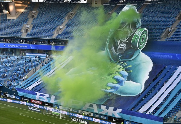 Mosaico anti Covid del Zenit