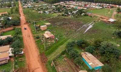 Mejoran calles de asentamiento Roque Sarubbi de Caazapá - Nacionales - ABC Color