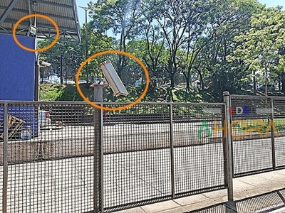 CAMARAS y LUCES “anuladas” para que no se vean las COIMAS en el PUENTE de la AMISTAD