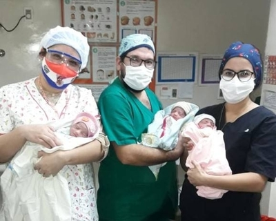 HOY / Dio a luz trillizos y pide ayuda con los gastos
